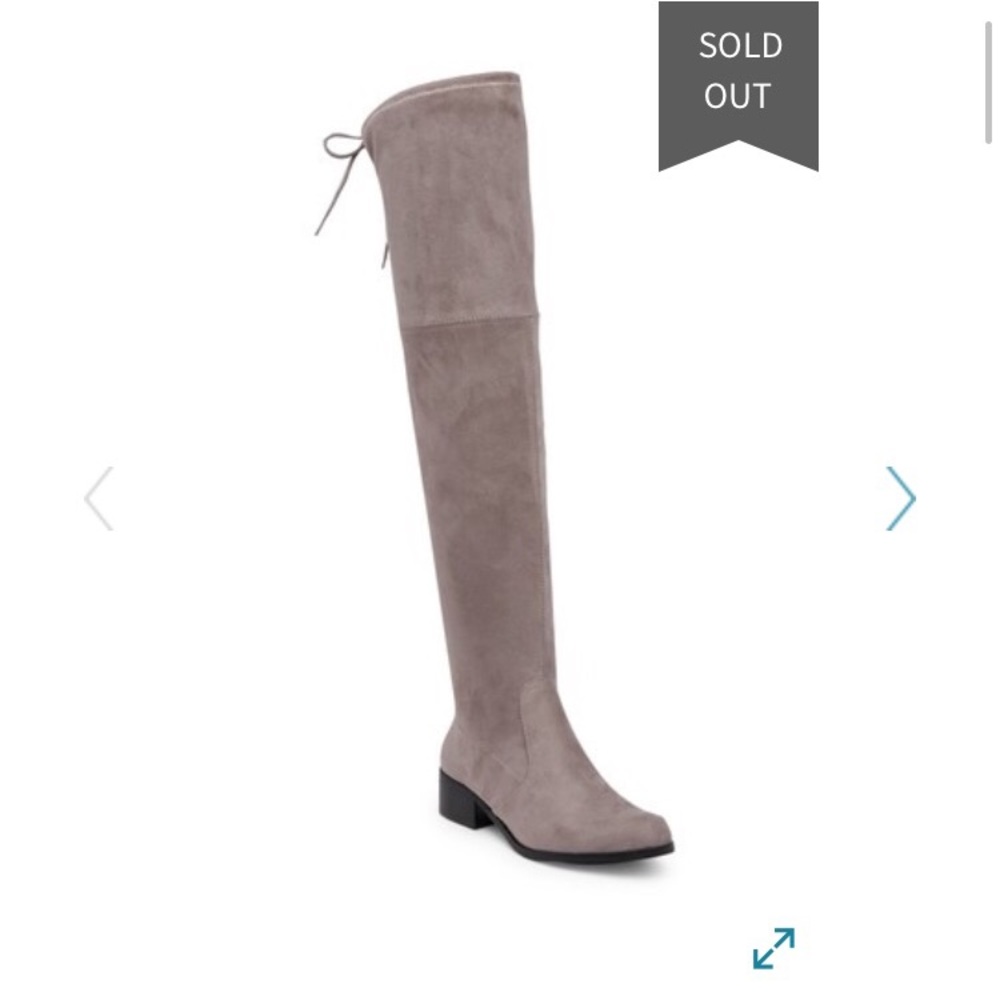 Brand New black Charles David over the knee boots
